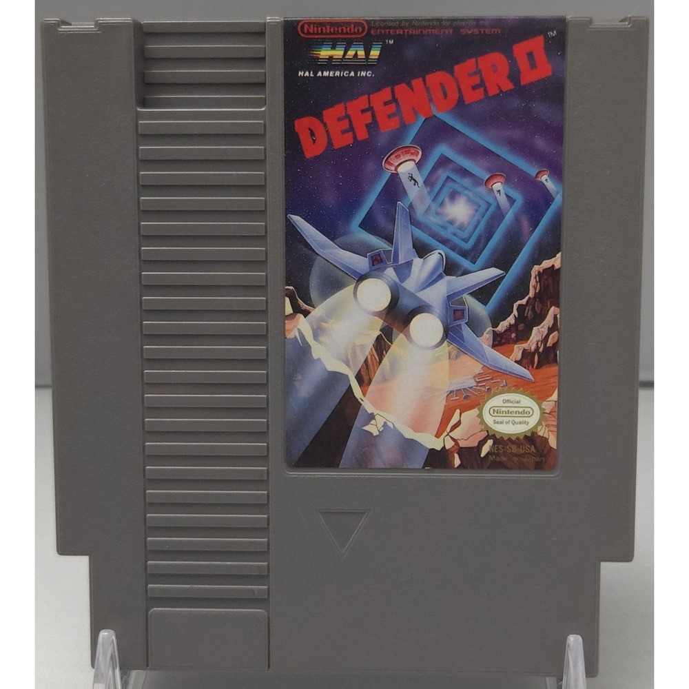 Defender II (NES) - Tested &‎ Working - Authentic Loose